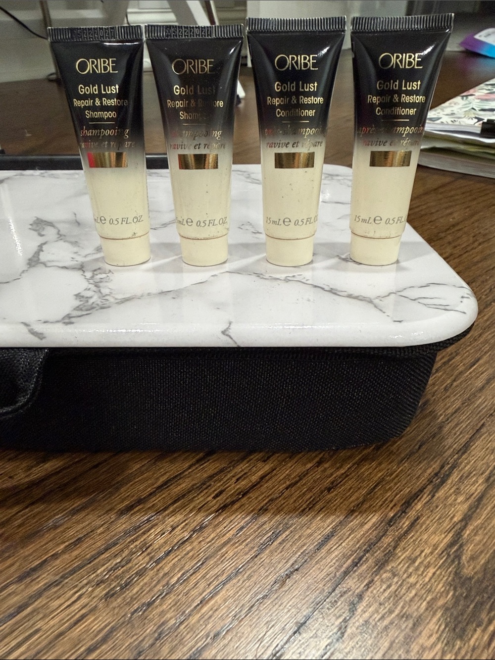 Oribe Gold Lust Travel Hair Care Shampoo/Conditioner